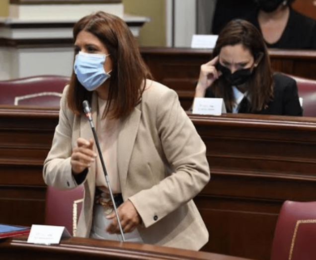 Carmen Hernández, vicealcaldesa de Telde y diputada regional de NC (Foto TA)